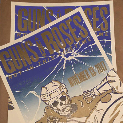 Guns and Roses World Tour Prints